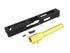 GunsModify S-Style Aluminum CNC Slide W/ KKM Golden Barrel for Marui G18C GBB