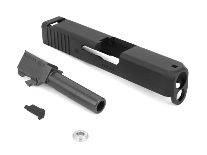 GunsModify Aluminum Slide with Stainless (NITRIDE Black) Barrel set for G26