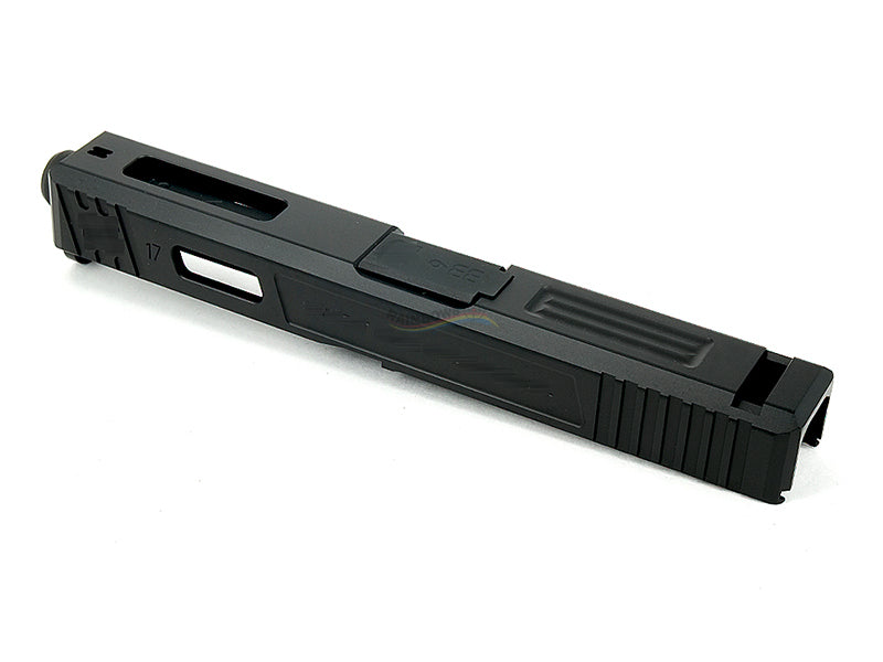 GunsModify Alu CNC Slide / Stainless 4 fluted Black barrel Set for Marui G17