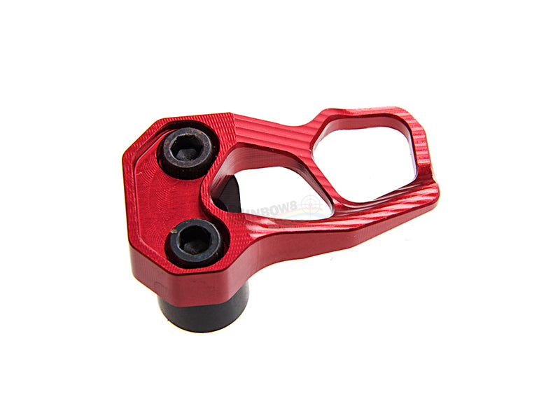 GunsModify CNC Aluminum Magazine Release Extension for WA GBBR ACC XMR (Red)