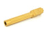 GunsModify DEM 17 Stainless Fluted Barrel for Marui G17 (Gold Nitride)