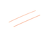 GunsModify 1mm Fiber Optic for Gun Sight (Orange)