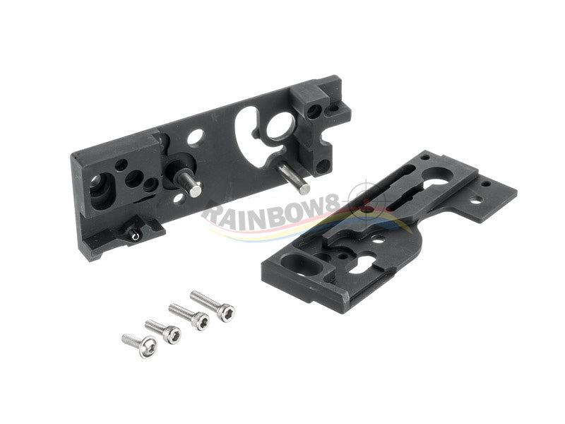 GunsModify Steel CNC Trigger Box for Marui MWS M4 GBBR (Black)