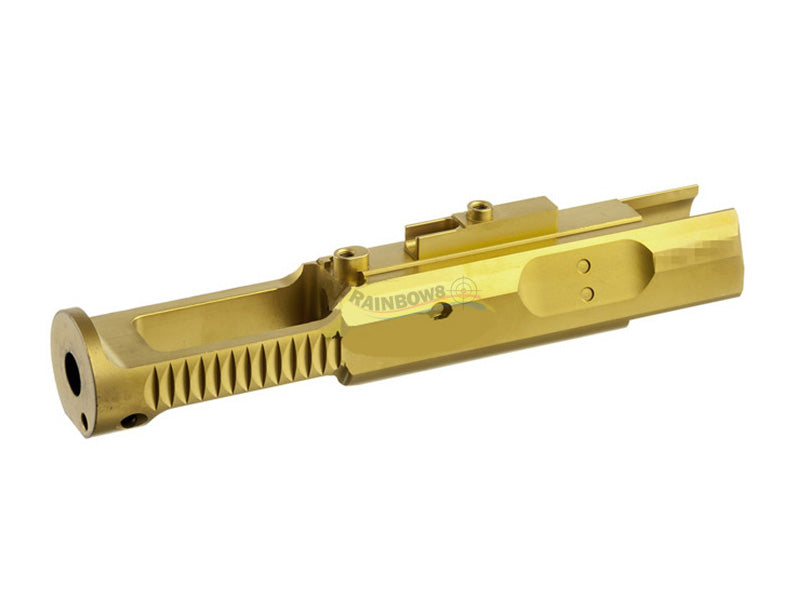 GunsModify Stainless CNC Light Weight Bolt Carrier for Marui MWS M4 GBBR (Gold)