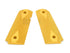 Airsoft Masterpiece 1911 Aluminum Grip Plates (Colt) Gold