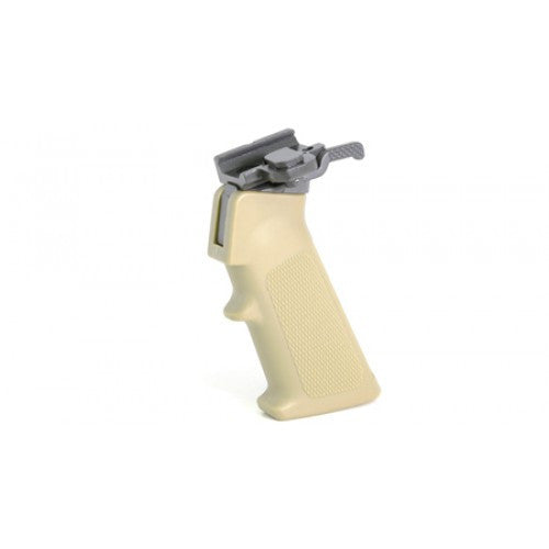 SAA QD Throw Lever RIS Fore Grip (Type E, Tan)