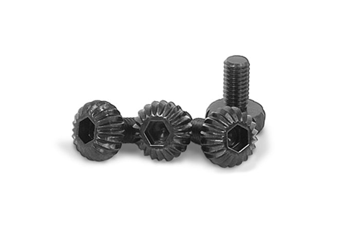 Airsoft Masterpiece Grip Steel Screw for 1911 (Black)