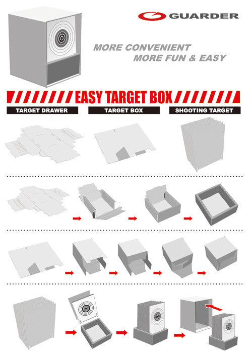 Target Kill Box Guarder Easy Shooting Target Box – Rainbow 8