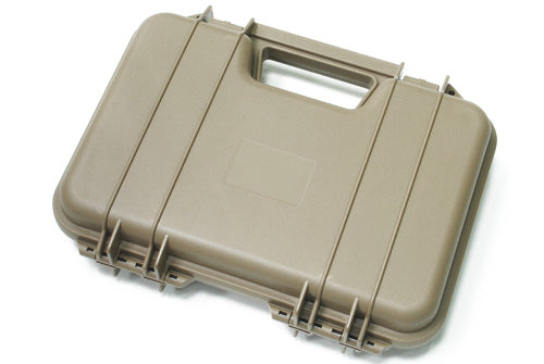 Guarder Standard Size Hard Pistol Case (Black / Tan)