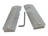 Double Alpha Academy 1911 Carbon / G10 Grips (Grey)