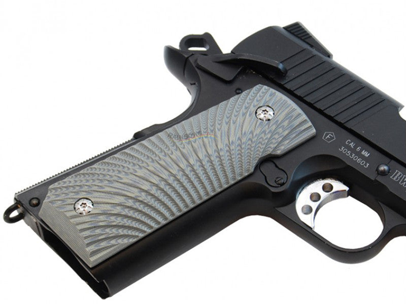 Double Alpha Academy 1911 Carbon / G10 Grips (Grey)