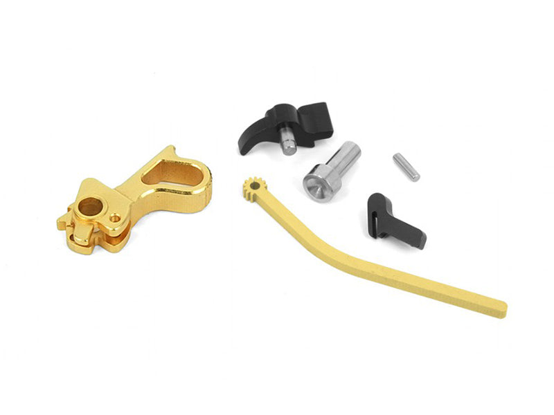 Airsoft Masterpiece CNC Steel Hammer & Sear Set for Marui Hi-CAPA (Wilson Value Line) Type 24 (Gold)