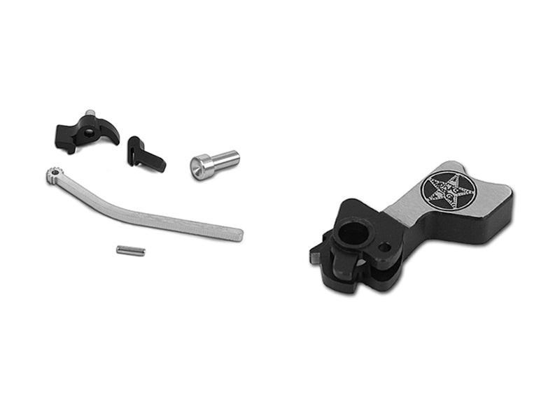Airsoft Masterpiece CNC Steel Hammer & Sear Set for Marui Hi-CAPA (Star) Type 26 (Two Tones)