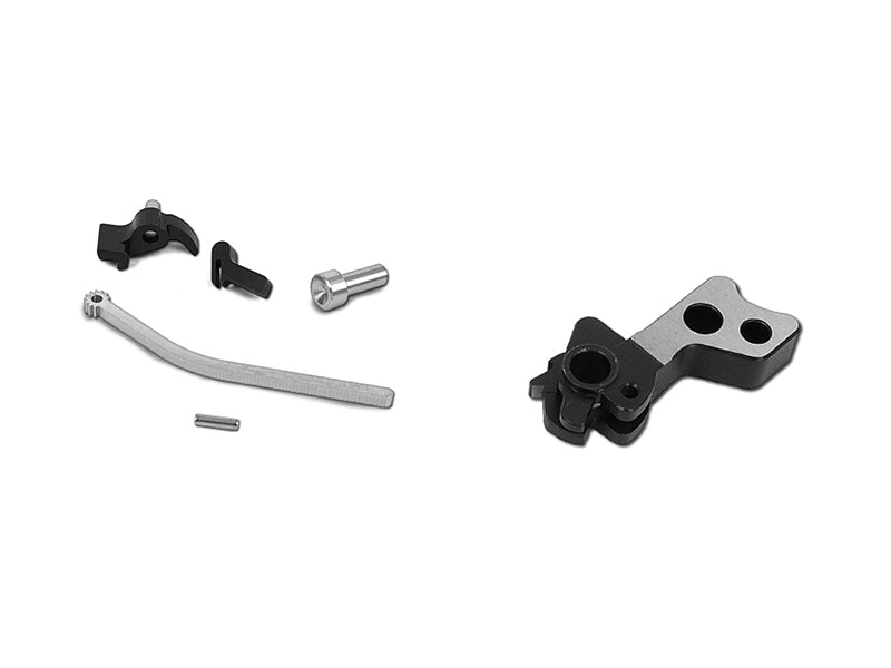 Airsoft Masterpiece CNC Steel Hammer & Sear Set for Marui Hi-CAPA Type 5 (Two Tone)