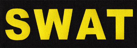 SWAT Yellow Patch (Large)
