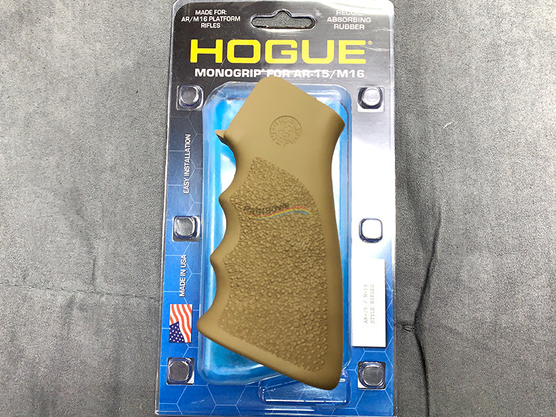 Hogue Mono Grip For AR15 / M16 / M4 Series (Tan)