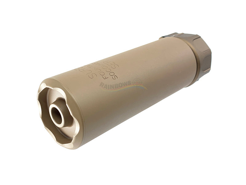 SF SOCOM Suppressor with 12mm CW Flash Hider For KWA / VFC MP7A1 (FDE)