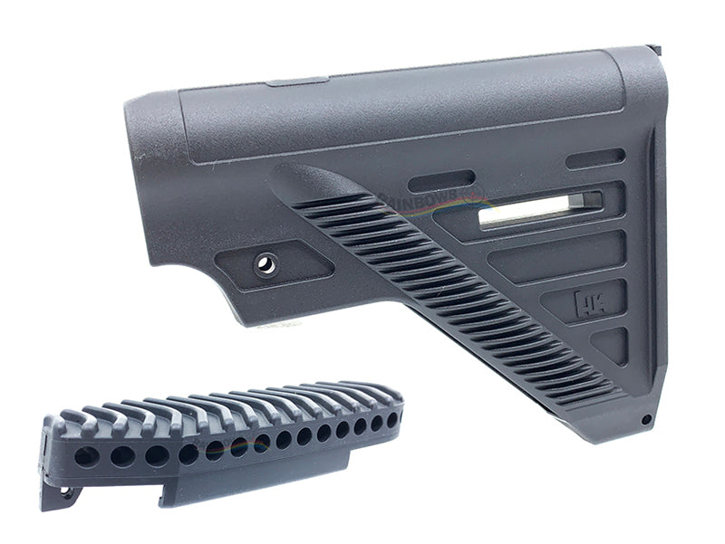Stock & Pad (Part No.4001+4009+4011) For KWA HK416D