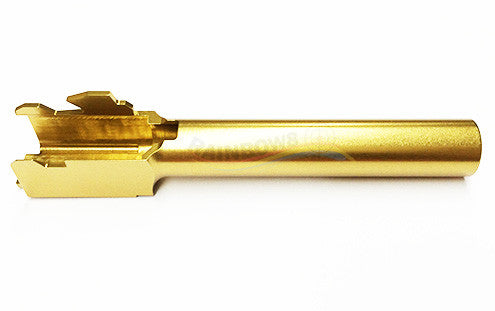Guarder Aluminum CNC Titanium Golden Outer Barrel for TM G17 (SA Marking)