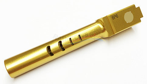 Guarder Aluminum CNC Titanium Golden Outer Barrel for TM G18C (S Marking)