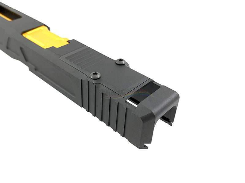 MITA RMR Slide & Threaded Outer Barrel Set For VFC/Umarex G17 (Black)