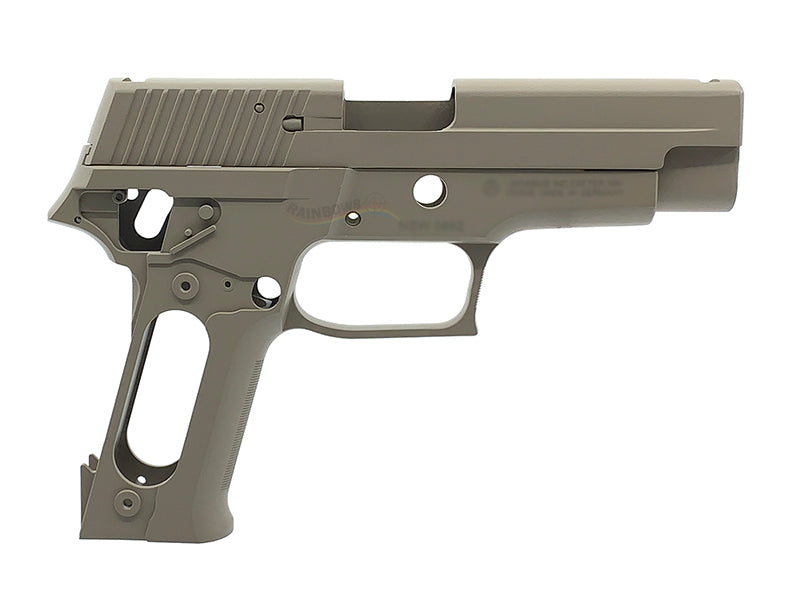 Guarder Navy Aluminum Slide & Frame for Marui P226 (Tan)