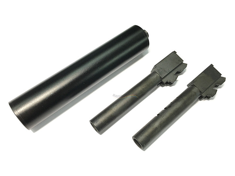 SAA Full Auto Tracer & KSC Metal Threaded barrel Set for KSC G17 / G18C