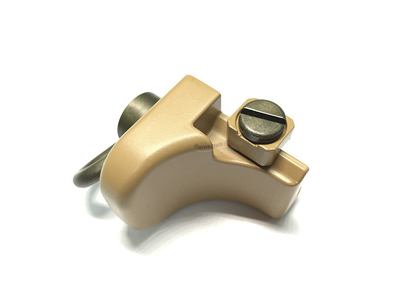 SAA Finger Rest With QD Sling Swivel-Tan