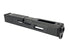 GunsModify SA Style Aluminum Slide & Stainless Barrel Set (Black) For Marui G19