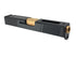 GunsModify SA Style Aluminum Slide & Stainless Barrel Set (Rose Gold) For Marui G19