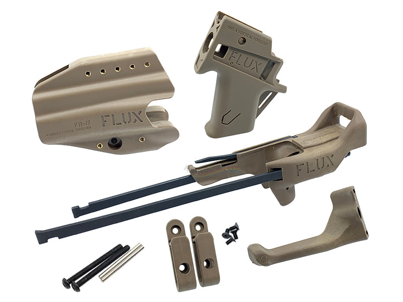 FLUX Brace For Umarex, Marui G-Series with Holster Full Set (Tan)
