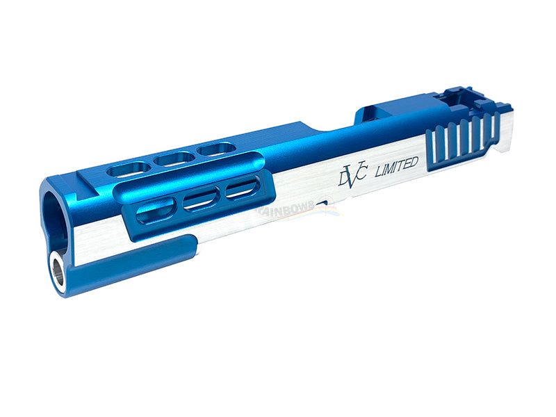 Airsoft Masterpiece STI LIMITED Standard Slide for Hi-CAPA (Blue, TwoTone)