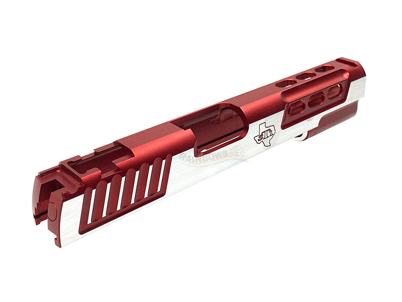 Airsoft Masterpiece STI LIMITED Standard Slide for Hi-CAPA (Red, TwoTone)
