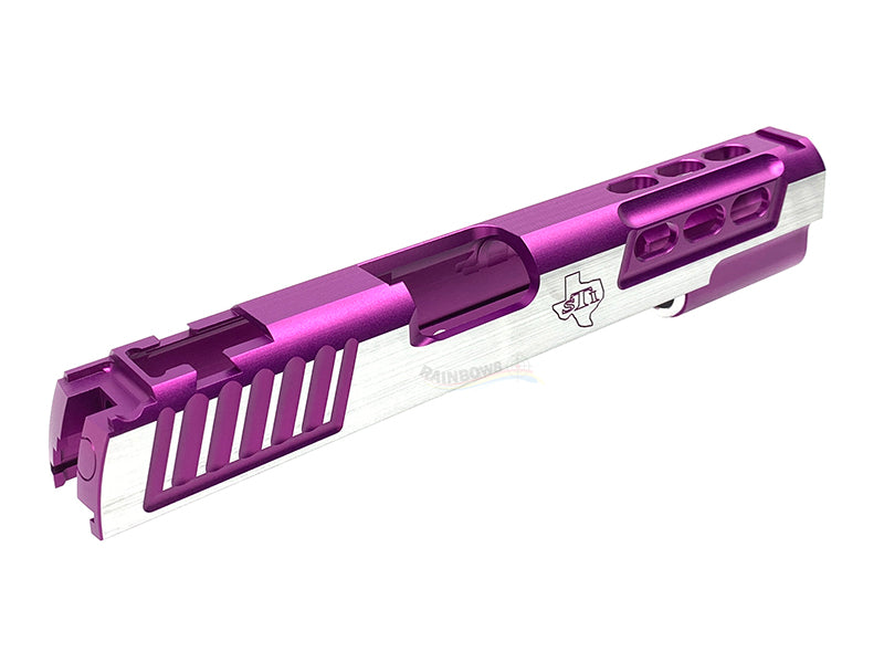Airsoft Masterpiece STI LIMITED Standard Slide for Hi-CAPA (Purple, TwoTone)