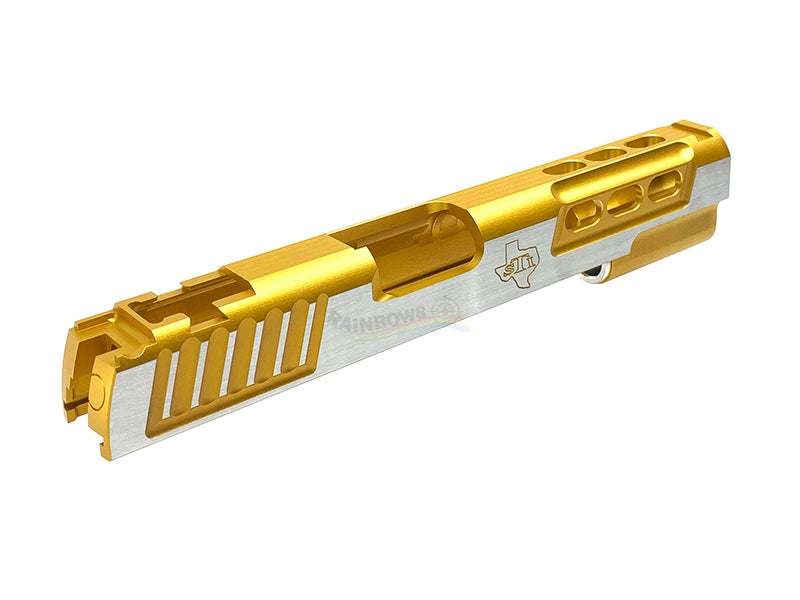 Airsoft Masterpiece STI LIMITED Standard Slide for Hi-CAPA (Gold, TwoTone)