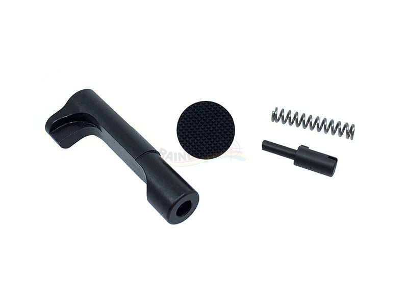 Bomber Steel Magazine Catch (STI Extended Type) for Marui Hi-Capa (JW3 TTI Combat Master)