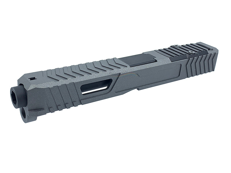 Airsoft Artisan Dynamic Weapon Solution RMR Cut Slide Kit for TM G17 (Cerakote Coating, Titanium Grey)