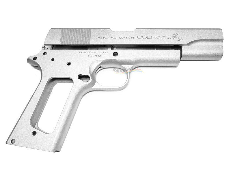 Guarder Aluminum Slide & Frame for MARUI M1911 National Match (Silver)