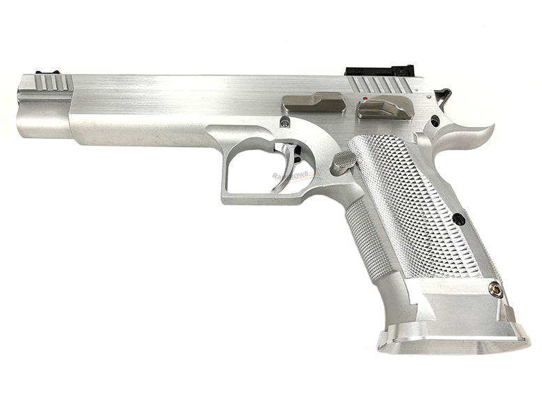 Gunsmith Bros GB-01 TF 5.5 inch GBB Pistol (Silver)