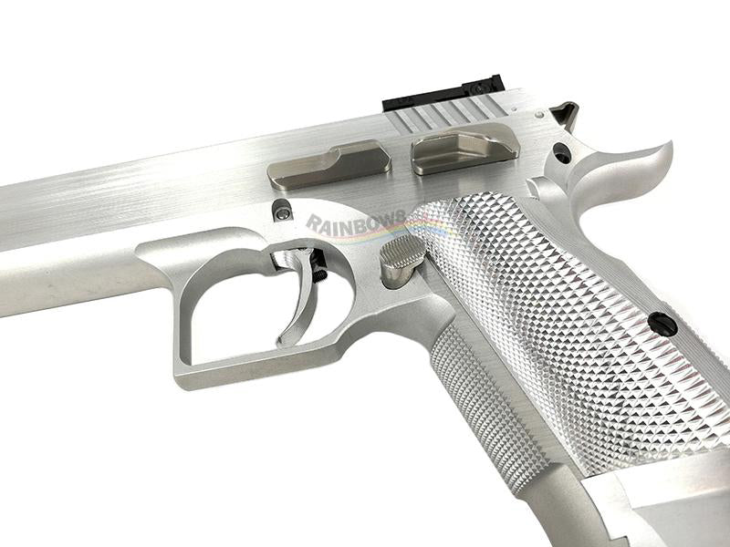 Gunsmith Bros GB-01 TF 5.5 inch GBB Pistol (Silver)