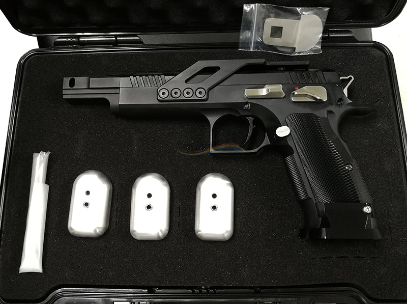 Gunsmith Bros GB-01 Open GBB Pistol (Black)