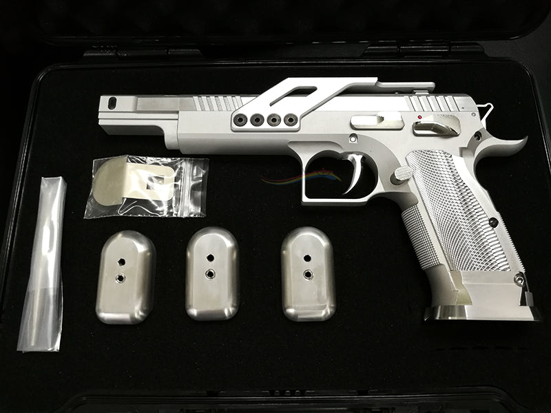 Gunsmith Bros GB-01 Open GBB Pistol (Silver)