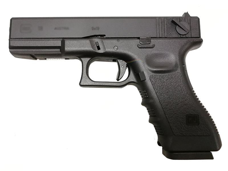 APLUS Custom KJ Works KP18 GBB/CO2 Pistol (Black)