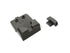 Ready Fighter HEI Style Ledge Black Front and Rear Sight Combo Novak Cut for Marui MEU / 1911