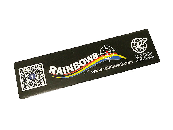 Rainbow8 Colour Sticker