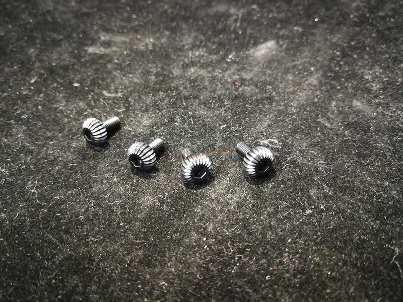 Airsoft Masterpiece Grip Steel Screw for 1911 (Black)