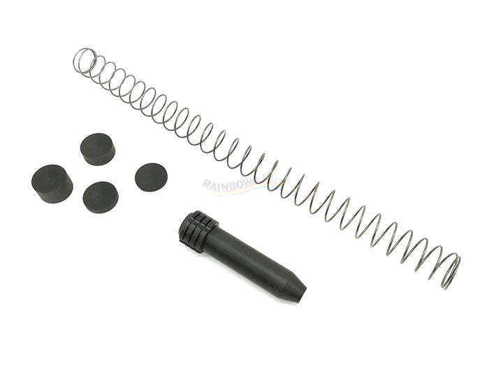 The Jäger Cave Adjustable Recoil Buffer Set with 120% Recoil Spring For Marui / KSC / KWA / WE M4 GBBR