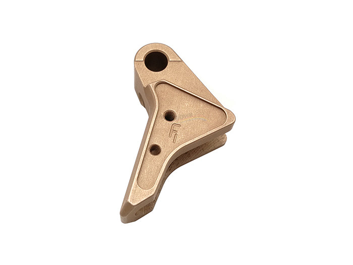 Ready Fighter Aluminium Trigger for Marui / WE / VFC / KJ  G-Series GBB (Tan)