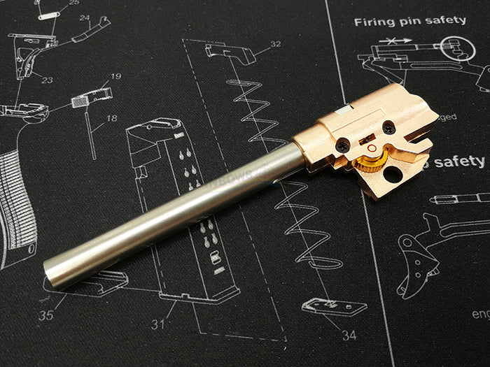 Maple Leaf 6.02mm Inner Barrel w/ Hop Up Chamber Complete Set for Marui Hi-Capa 4.3 (96mm)