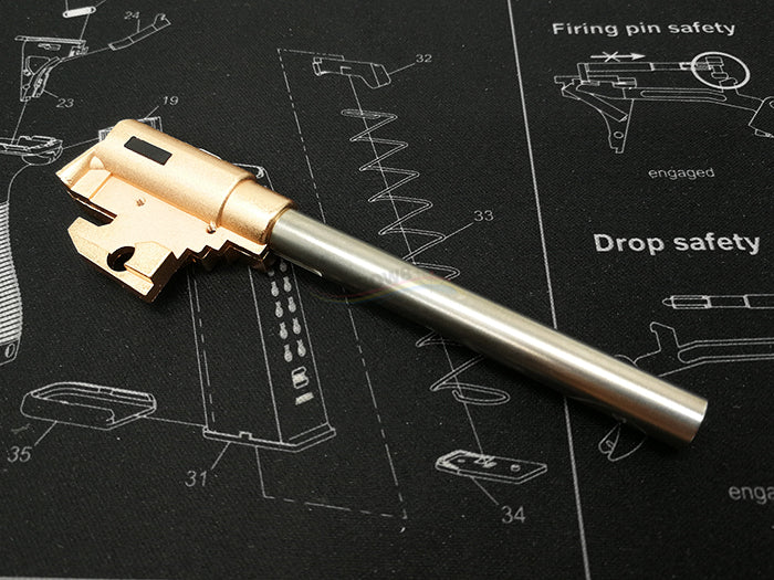 Maple Leaf 6.02mm Inner Barrel w/ Hop Up Chamber Complete Set for Marui Hi-Capa 4.3 (96mm)